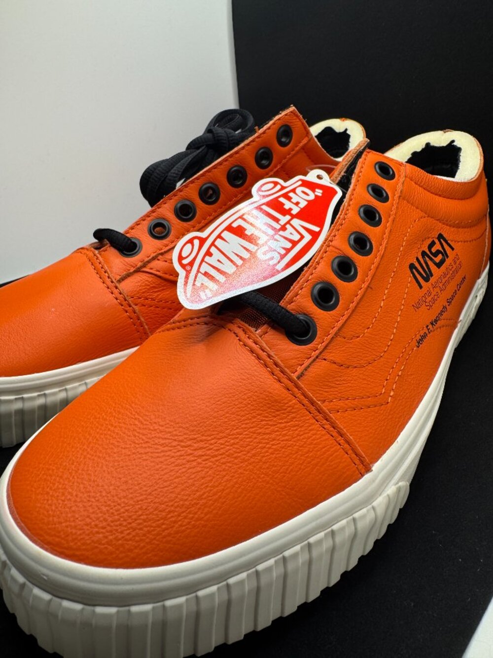 The Vans Old Skool x NASA “Space Voyager” in Firecracker Orange Size 9.5 Mens